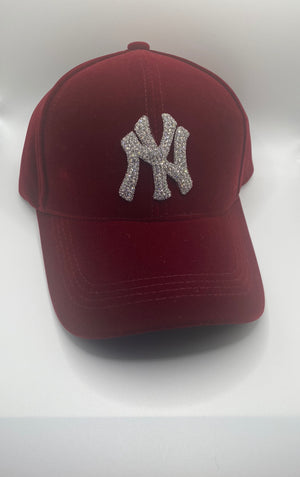 BURGUNDY NY HATS